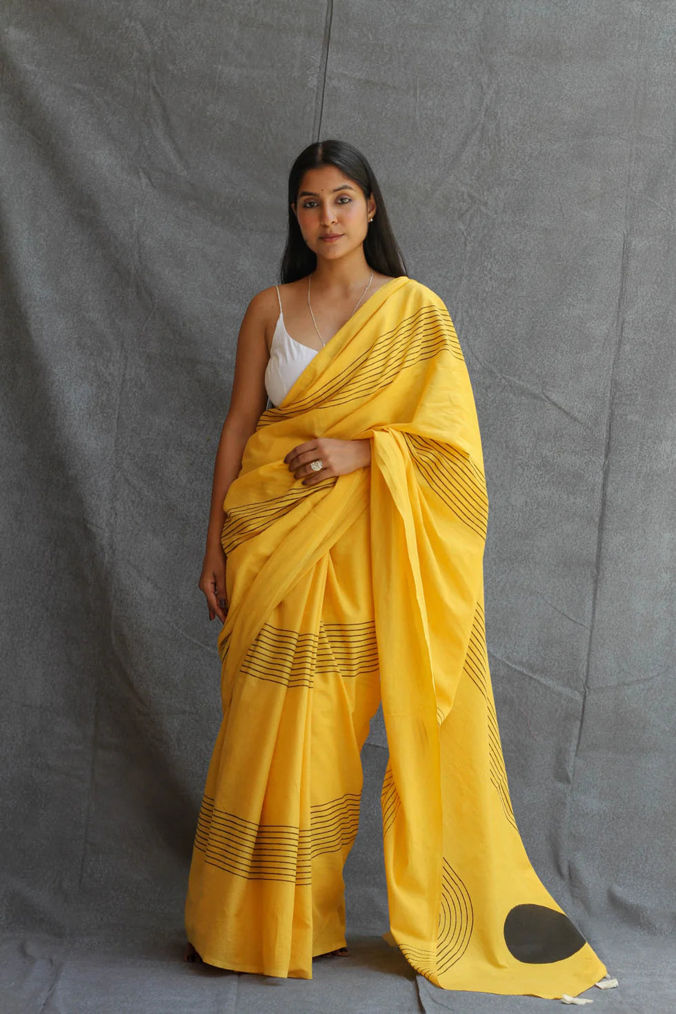 LOOK ELEGANT PREMIUM LINEN COTTON SAREE