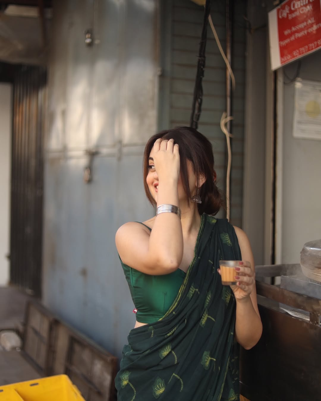 STYLE ME ADORABLE PREMIUM LINEN COTTON SAREE