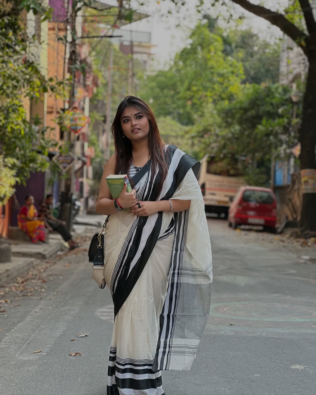 PASSION WITH FASHION PREMIUM LINEN COTTON SAREE