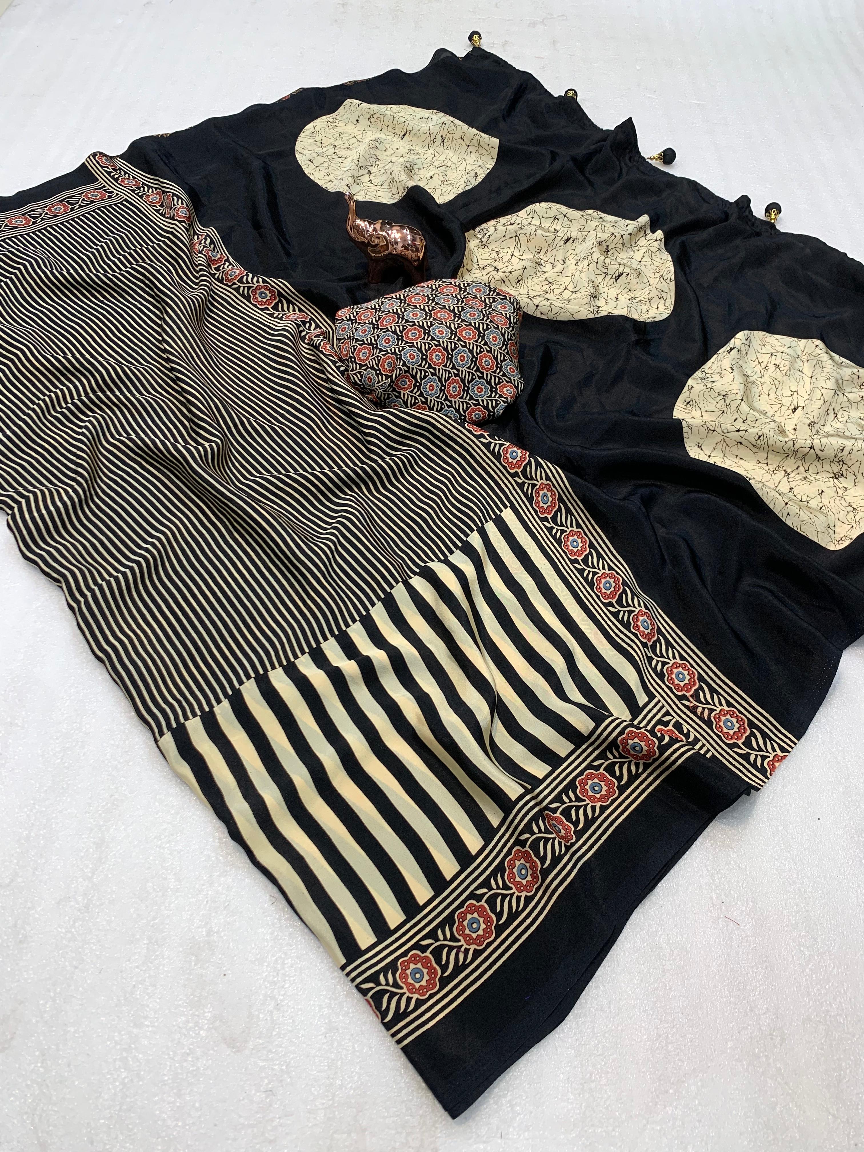 PEOPLE SEARCHING FOR MODAL SILK OR GAJJI SILK OR HAND BLOCK PRINTED SAREE,SHOW THEM IN METRO CITY

