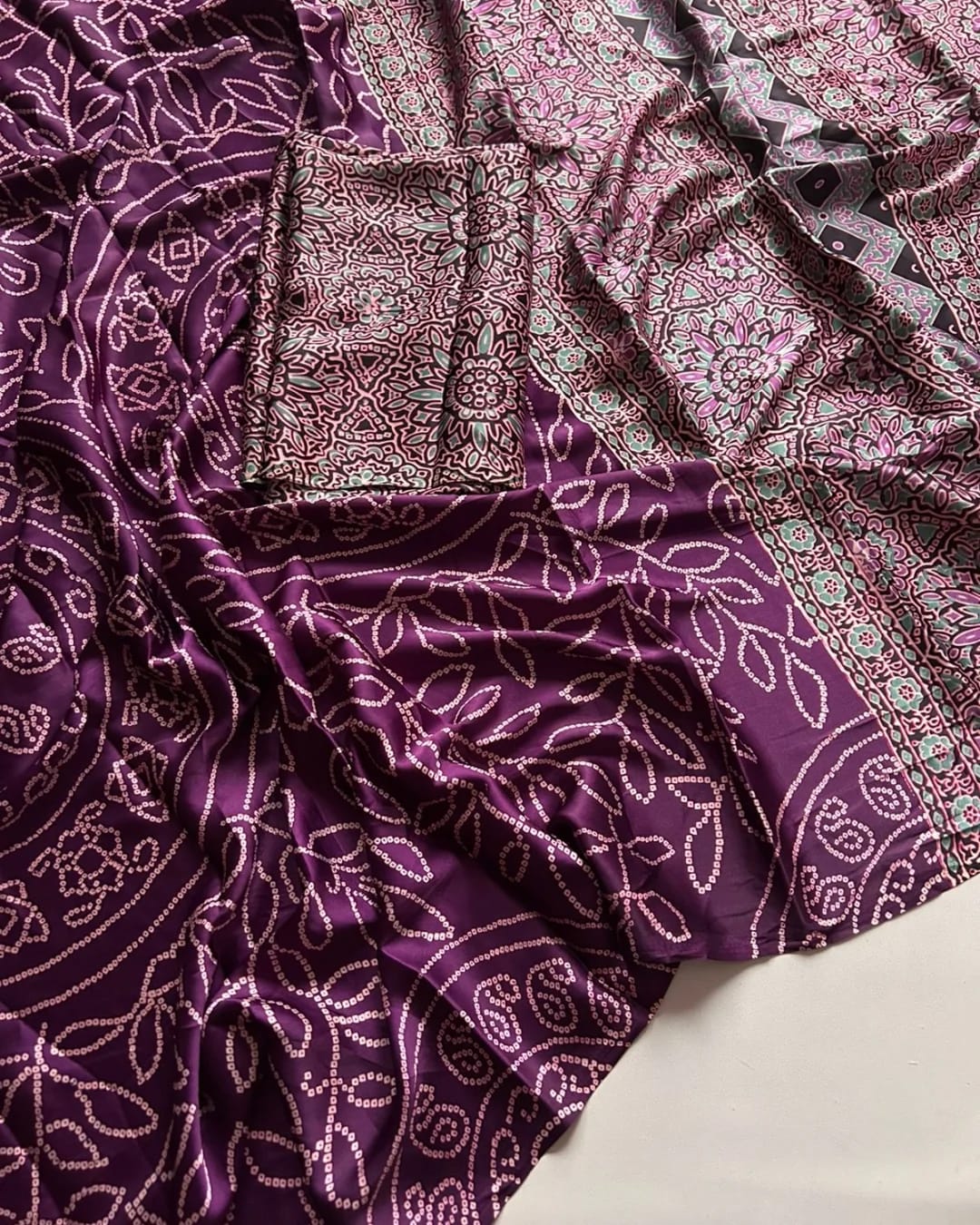 DRAPE WITH STYLE MODAL GAJJI SILK SAREE