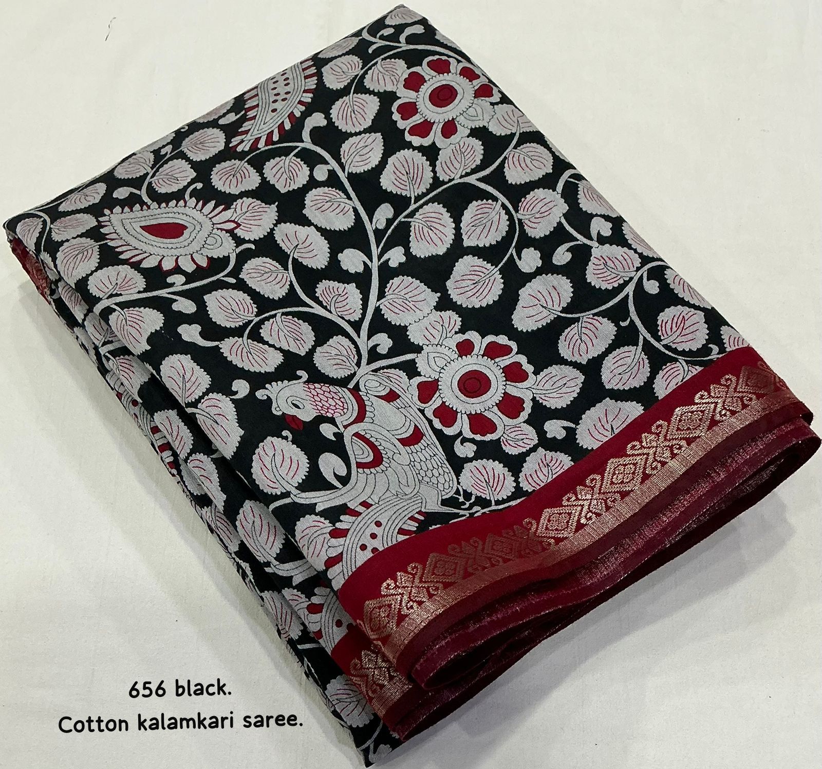 MORNI WALI PREMIUM COTTON SAREE