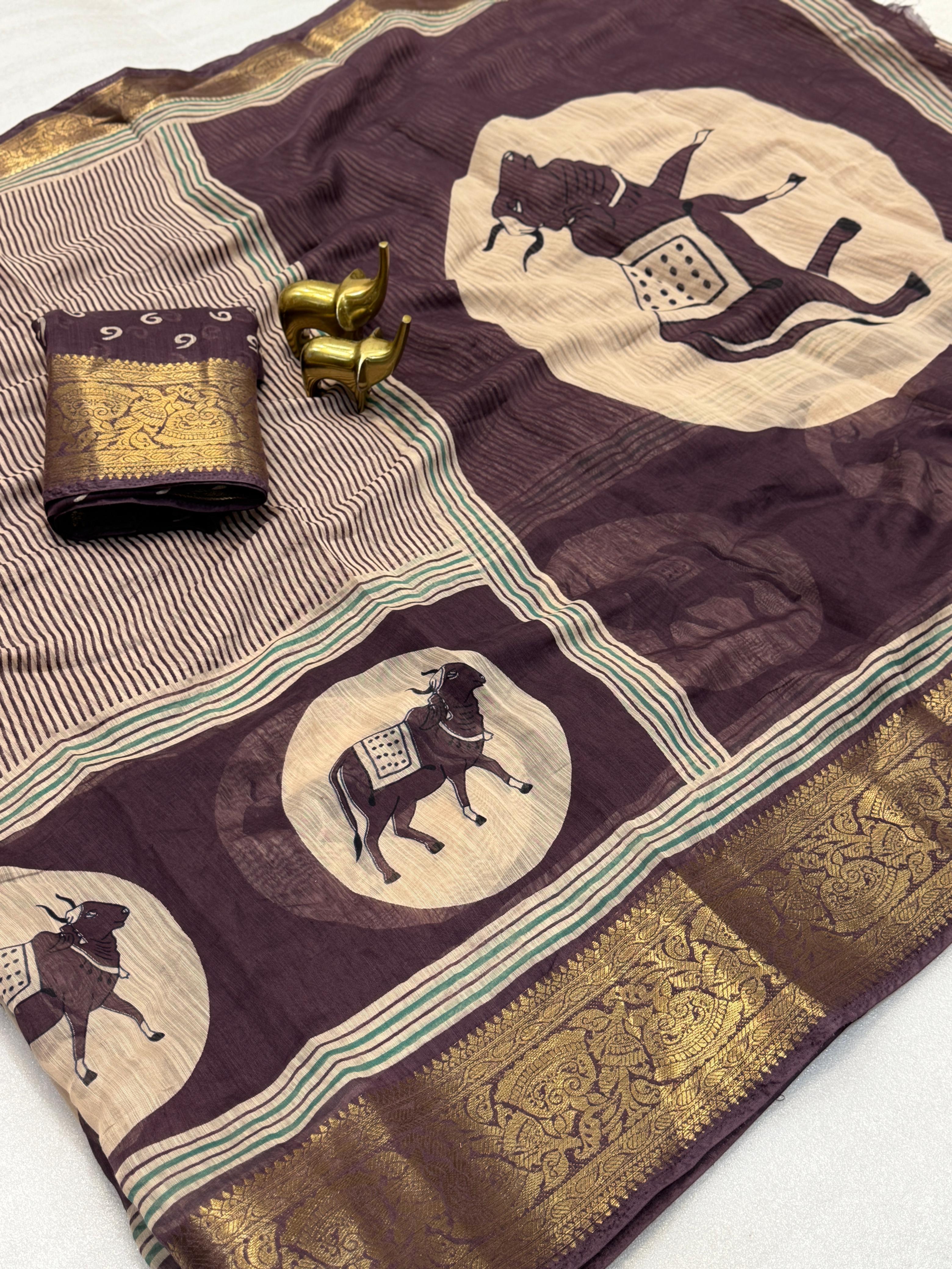 PALAVI SPECIAL-PREMIUM MUL MUL COTTON SAREE